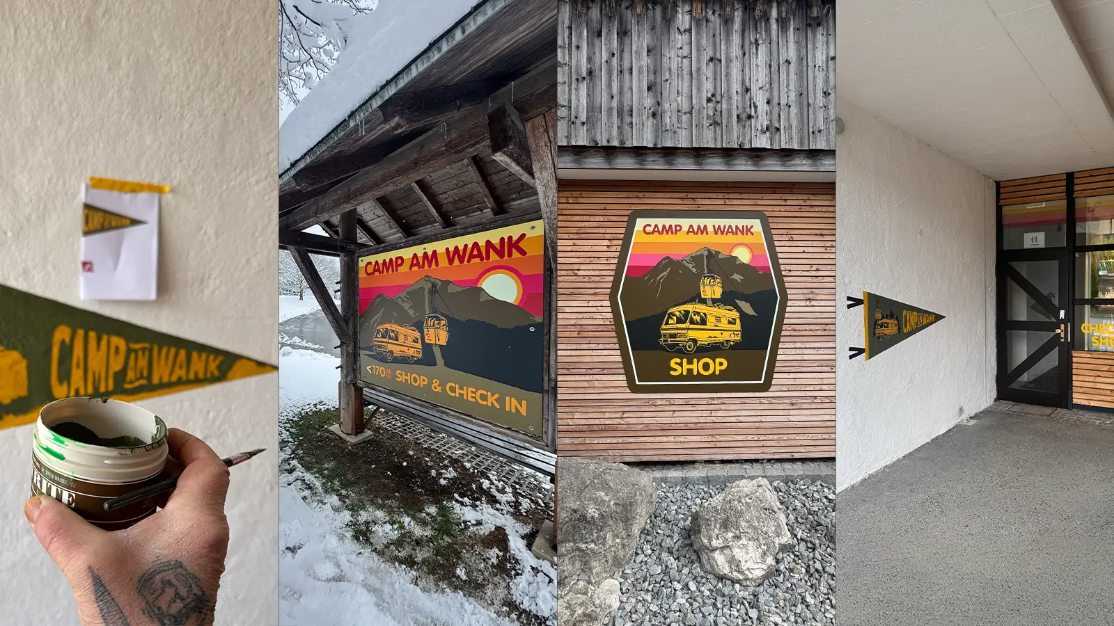 NAGEL Factory - Projekt der Woche - Schilder Camp am Wank