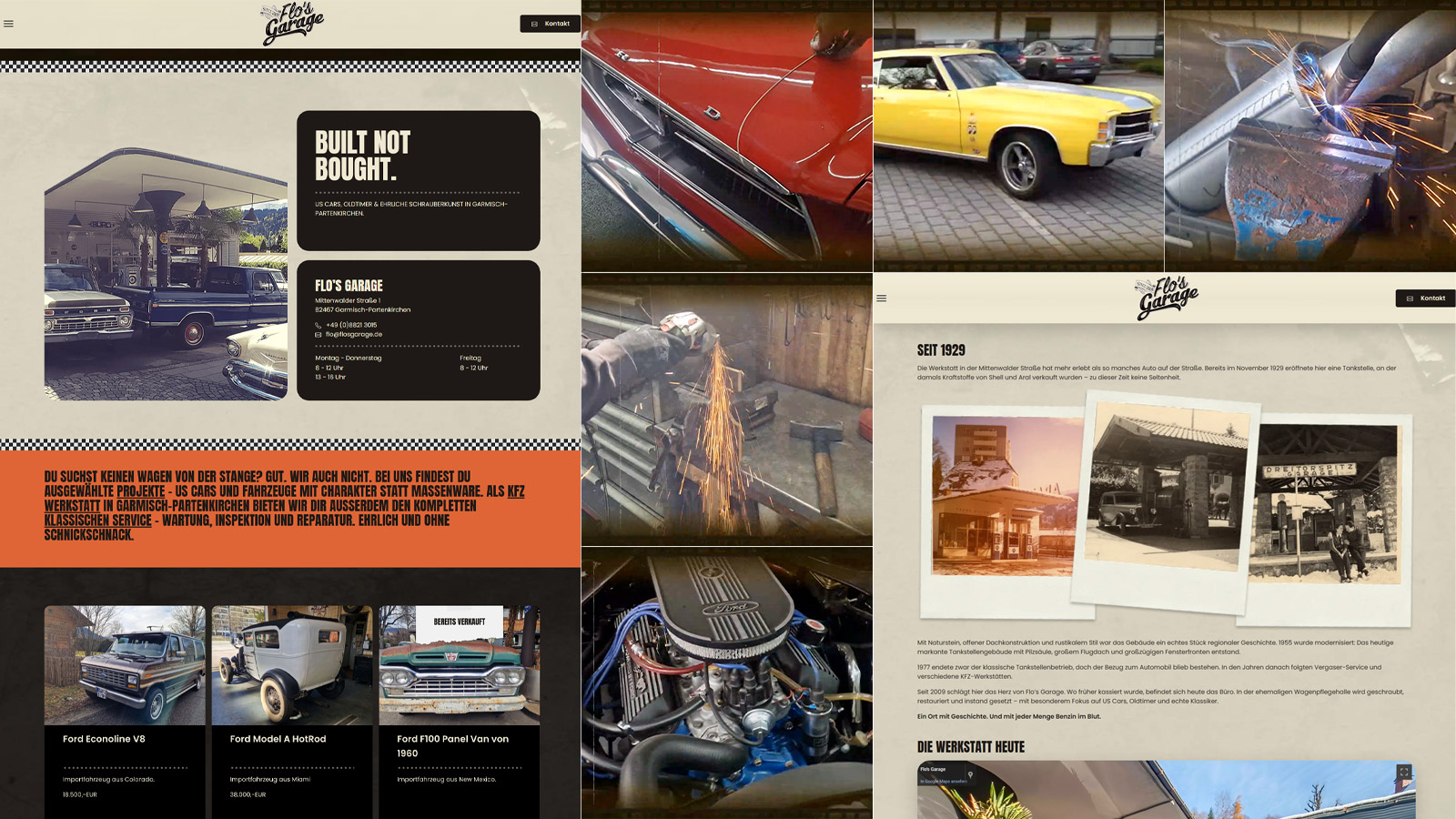 NAGEL Werbeagentur - Projekt der Woche - Flo's Garage